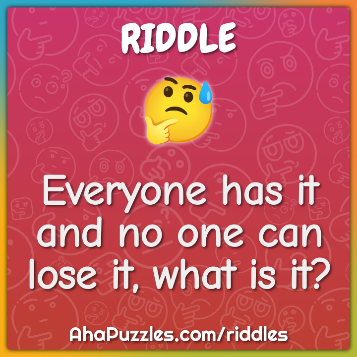 What is it? Riddles with Answers - Aha! Puzzles